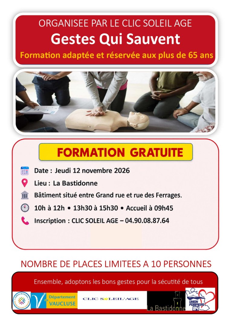 GESTES QUI SAUVENT LA BASTIDONNE